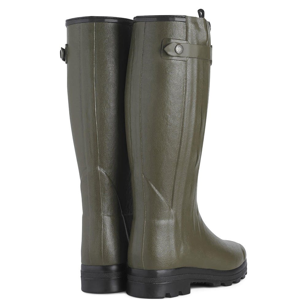 Le Chameau Herren-Gummistiefel Chasseur, Wollfutter
