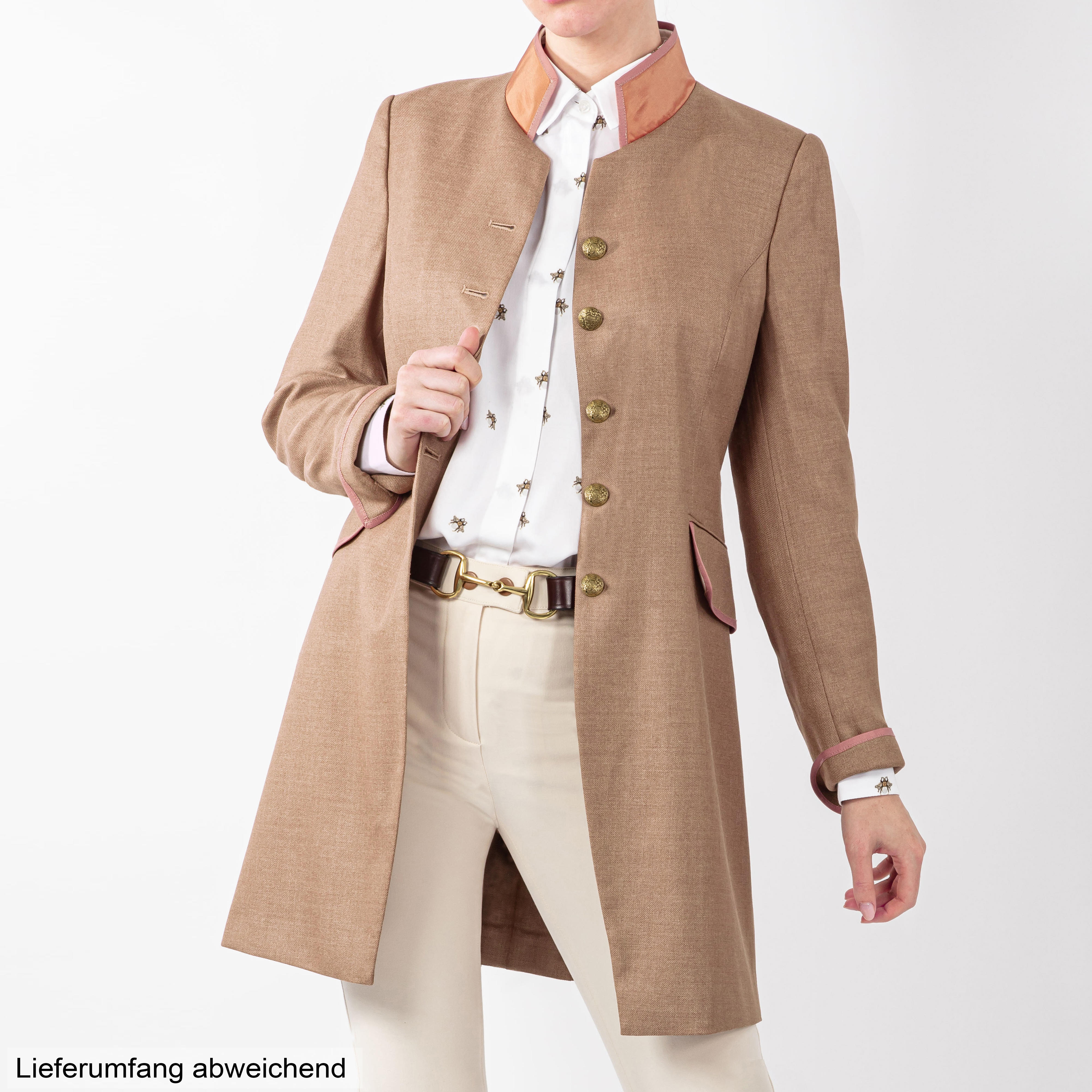 Redingote pour femme VON DÖRNBERG »Nora«, camel rouge