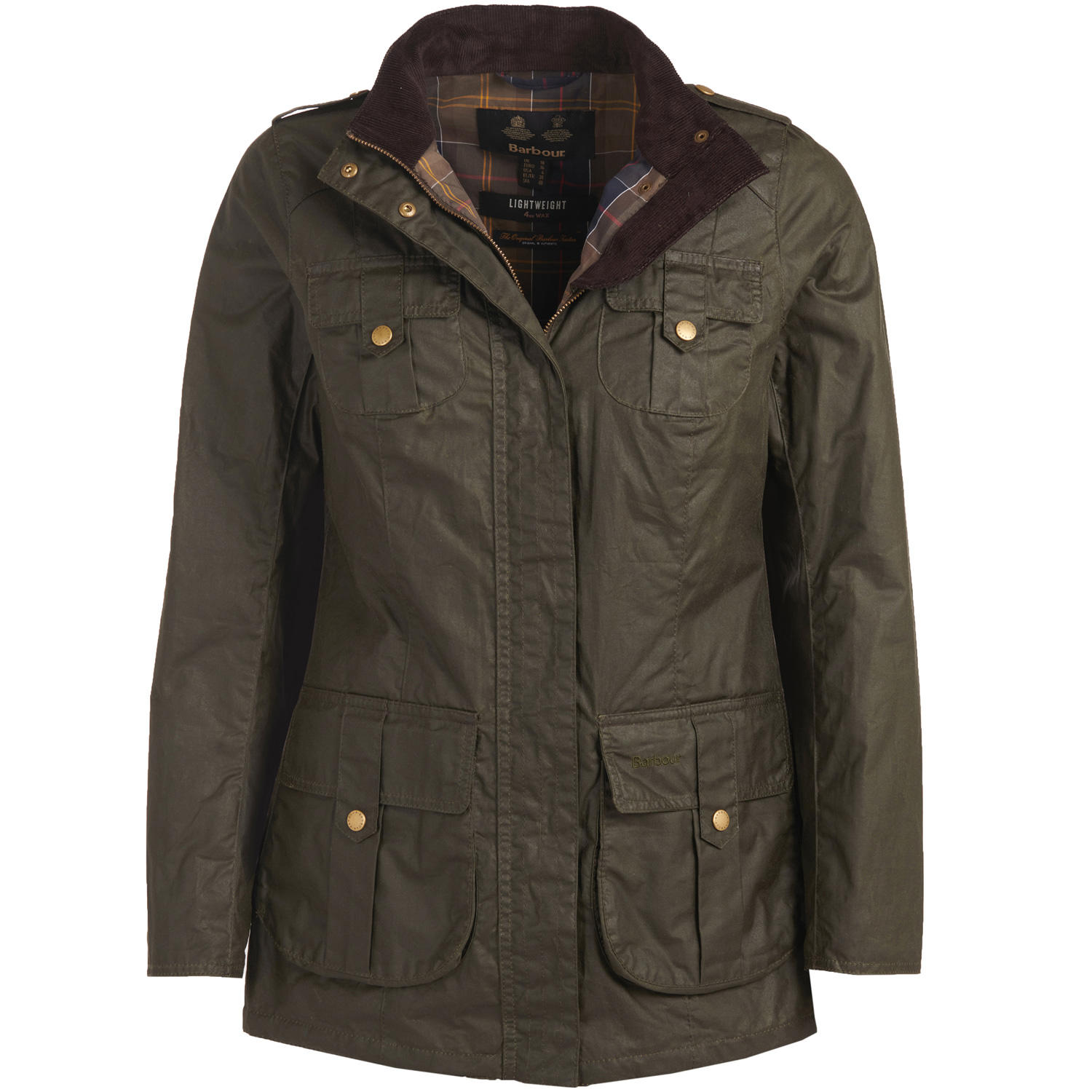 Barbour Damen-Wachsjacke »Defence Lightweight«