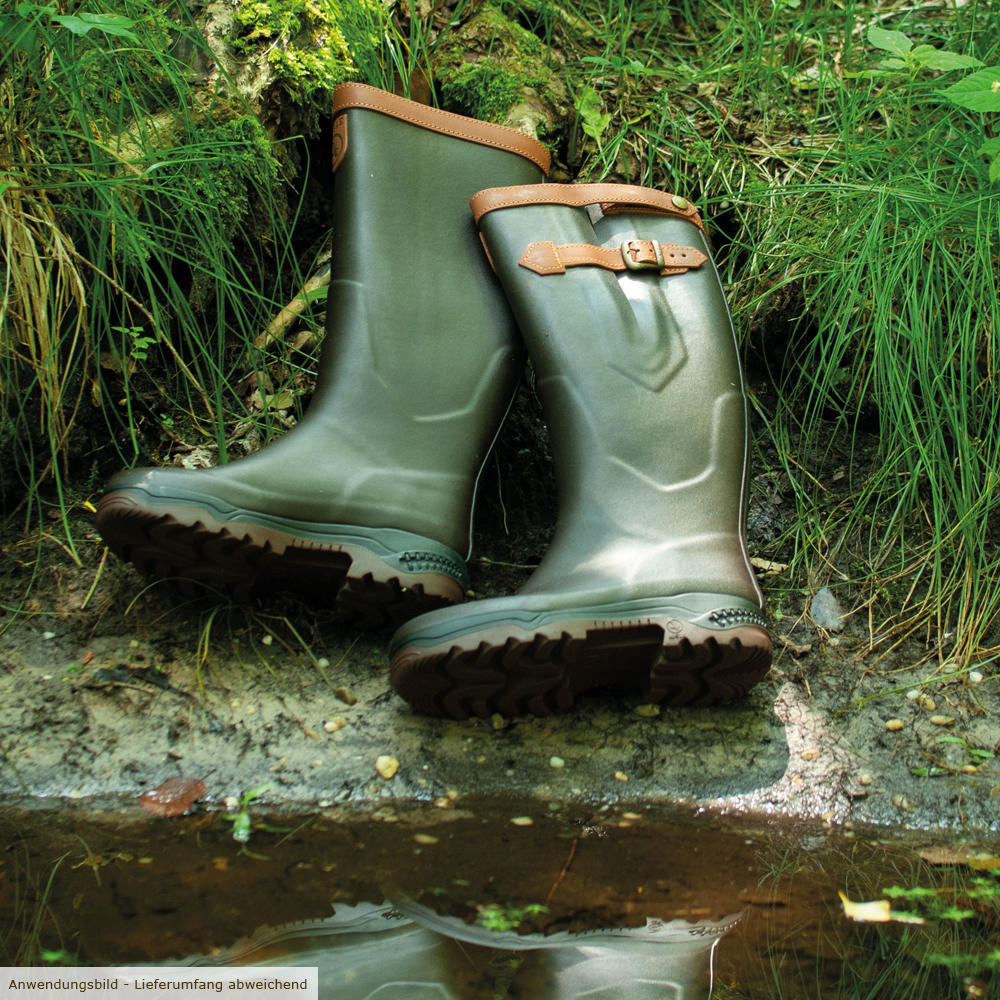 Aigle Gummistiefel PARCOURS 2 SIGNATURE PF (weit), braun