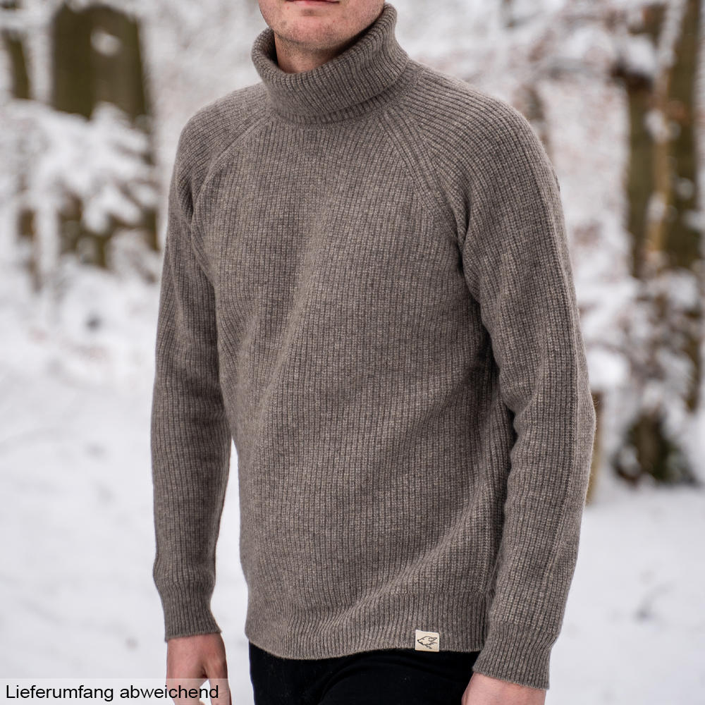 Rollkragenpullover aus Yakwolle