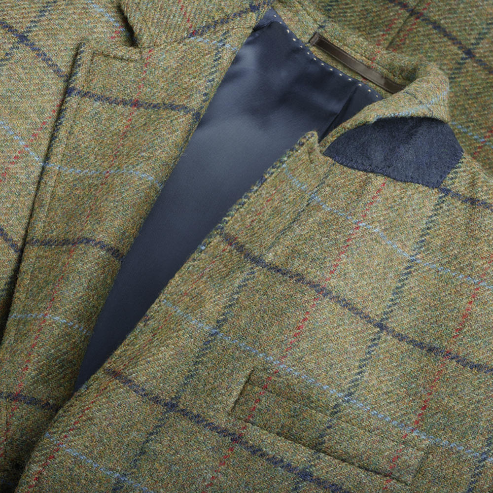 Damenblazer Tweed, kariert