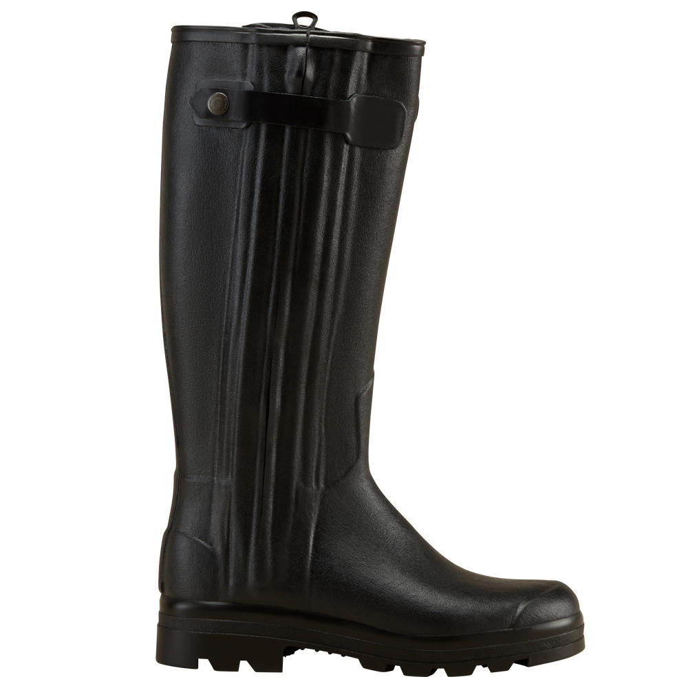 Bottes en caoutchouc pour homme Le Chameau » Chasseur «, doublure en cuir