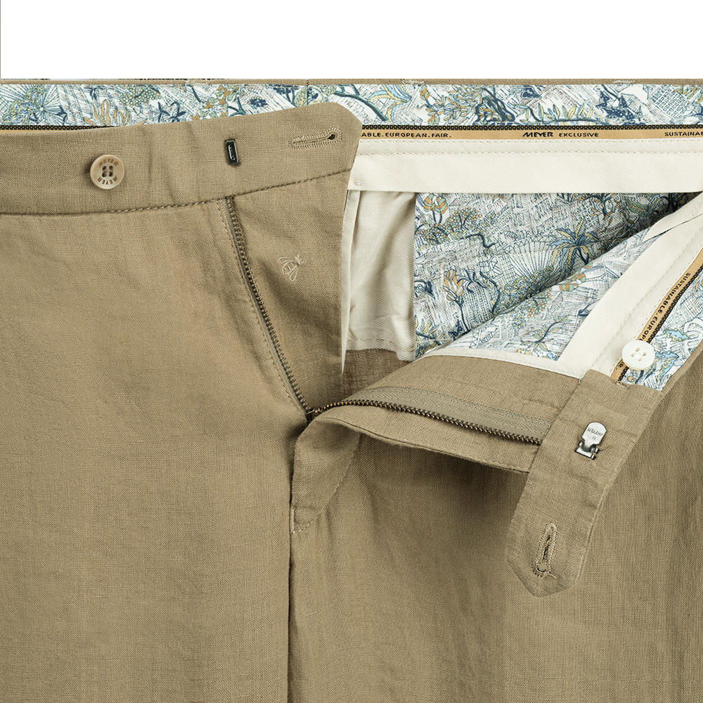 Pantalon en lin pour homme Meyer » Bonn «