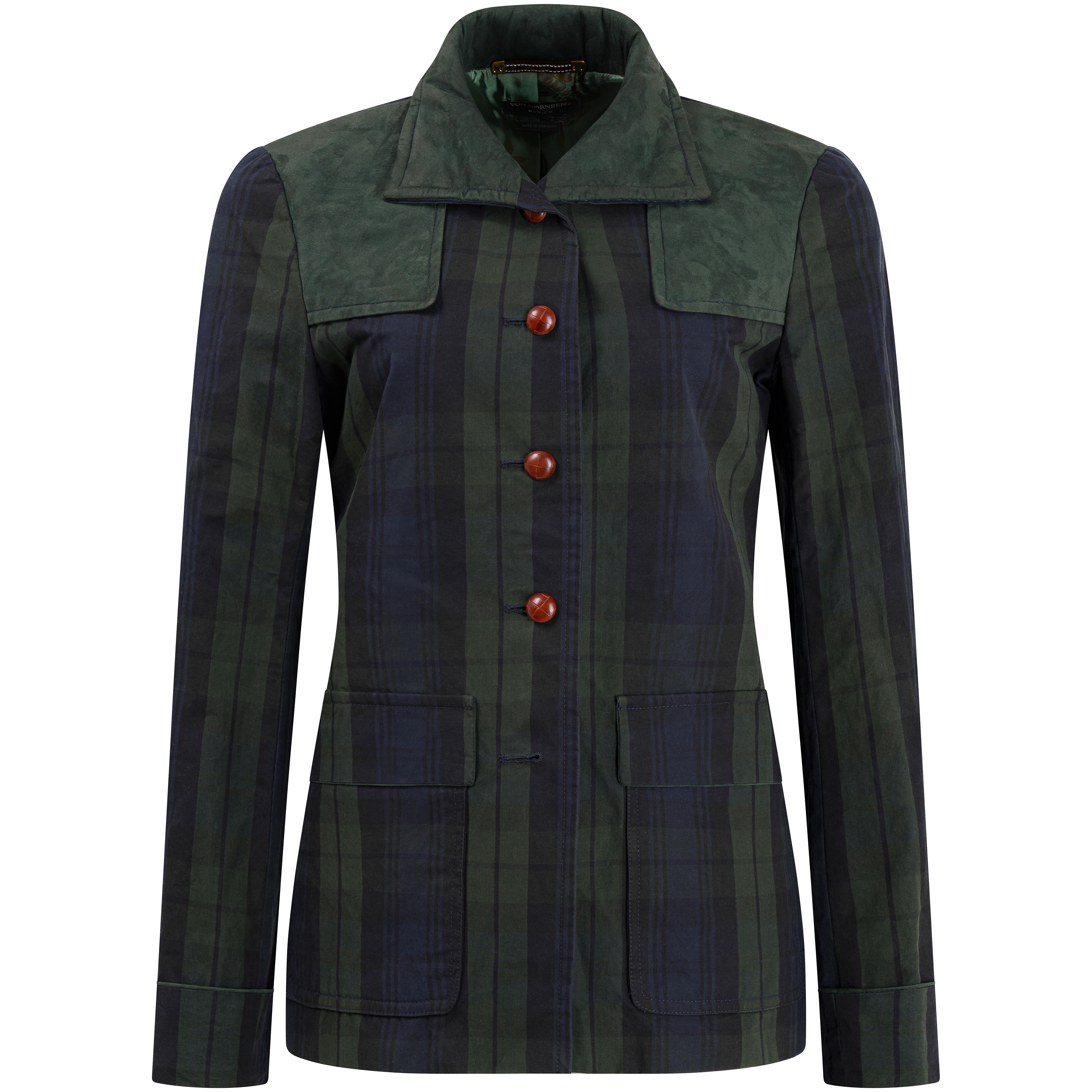 Veste cirée pour femme VON DÖRNBERG » Eilika «, Dry Wax