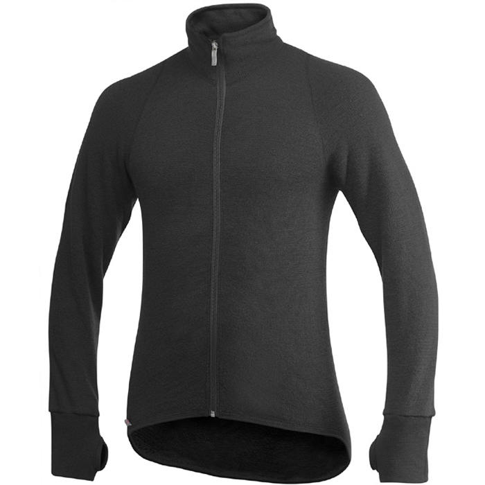 Woolpower® Strickjacke, schwarz, 600 g/m²