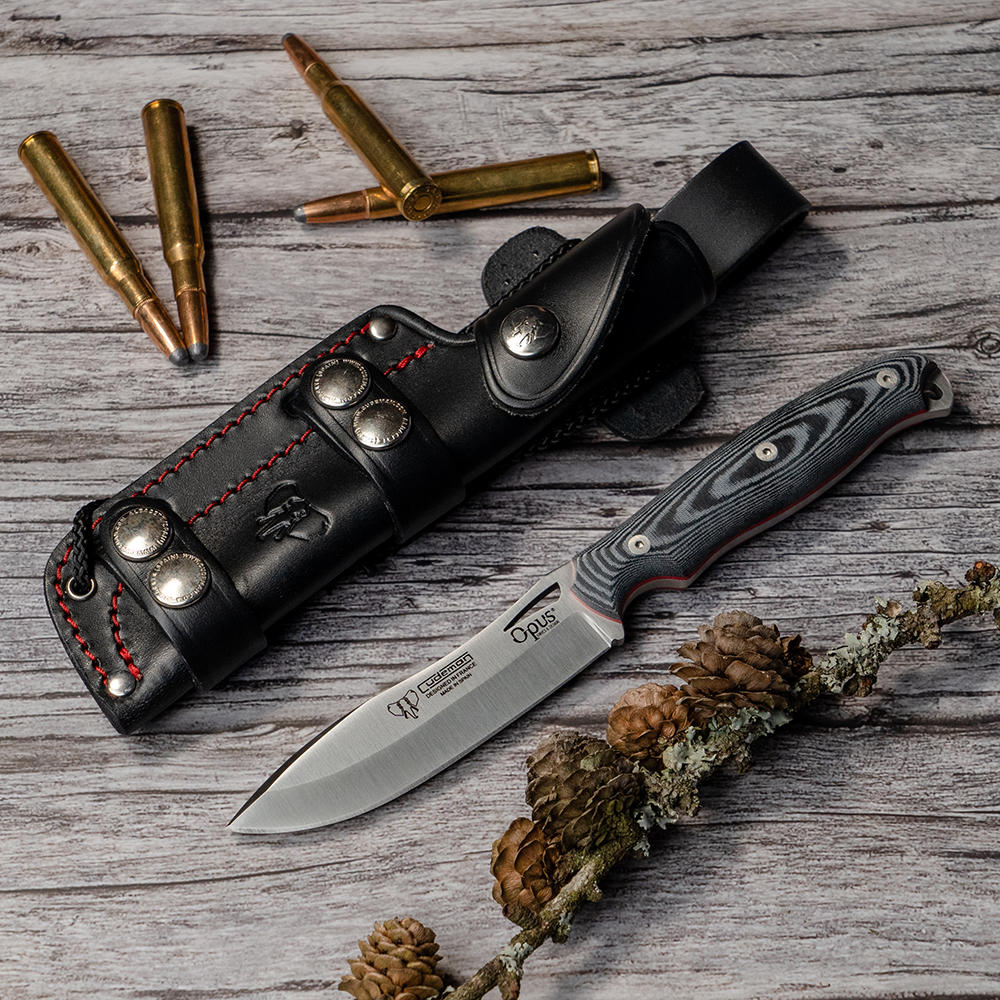 Cudeman Jagdmesser Ness Wolf, Micarta