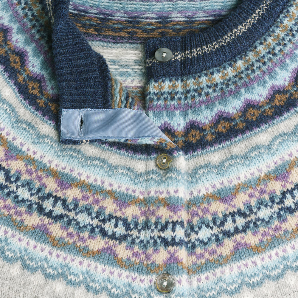 Eribé Damenstrickjacke Fair Isle
