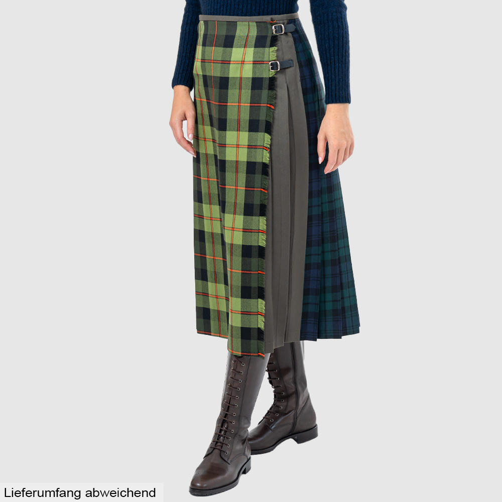 Damen Kilt-Rock »Carlow«, grün-kariert