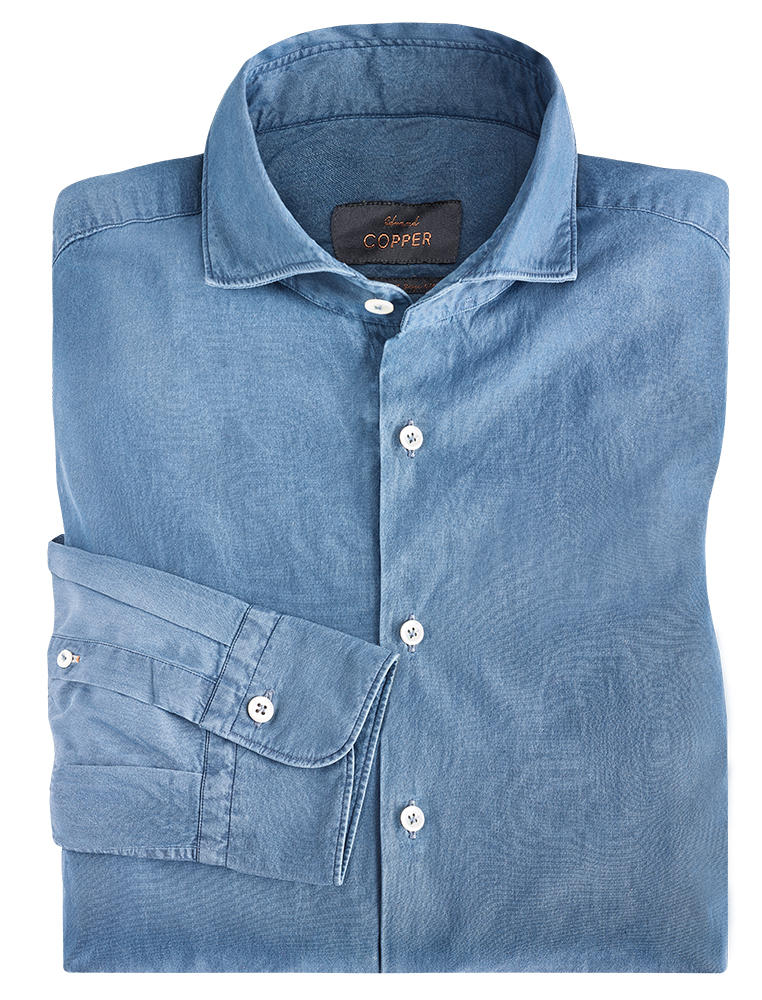Herrenhemd Denim