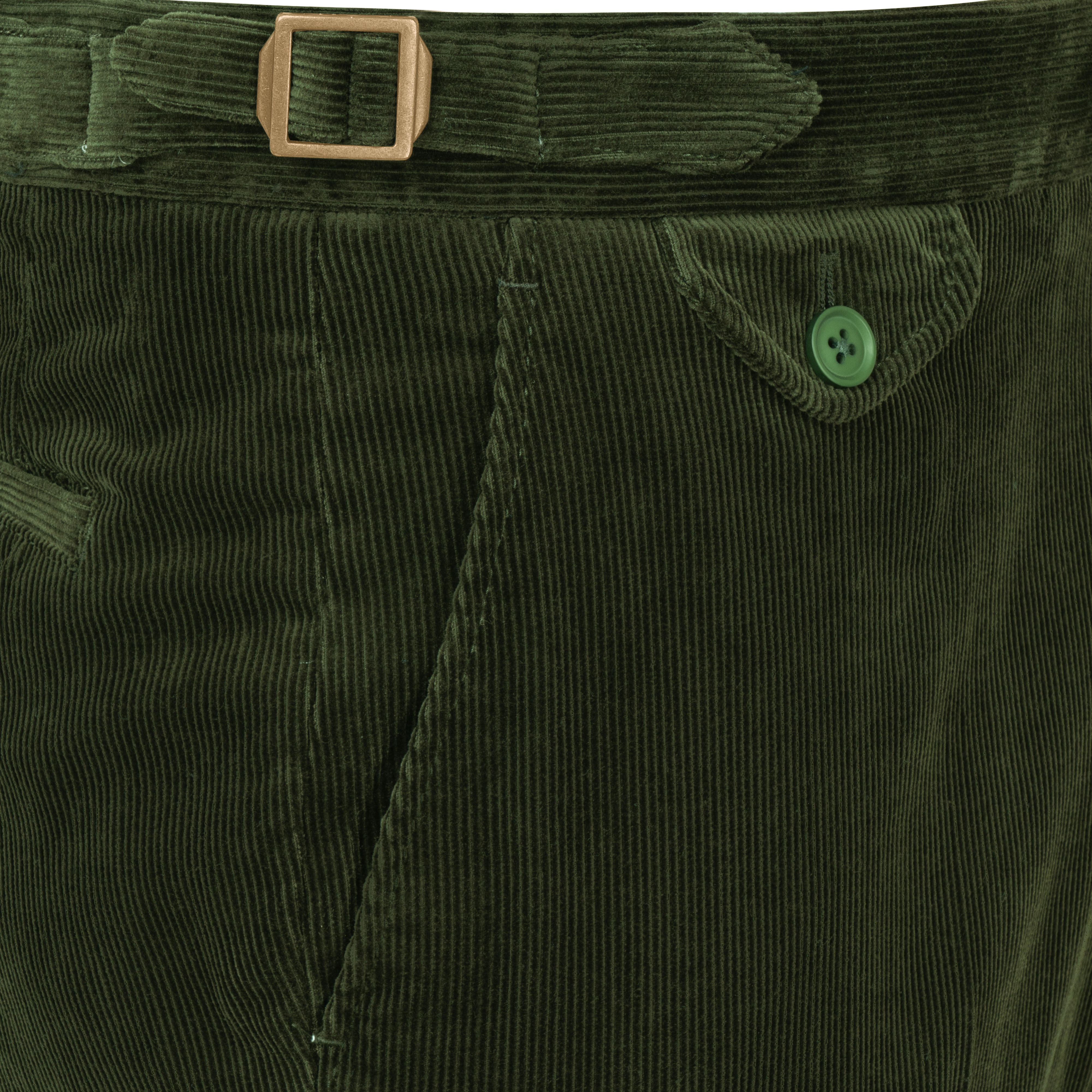 Pantalon en velours côtelé Brisbane Moss » Steward «
