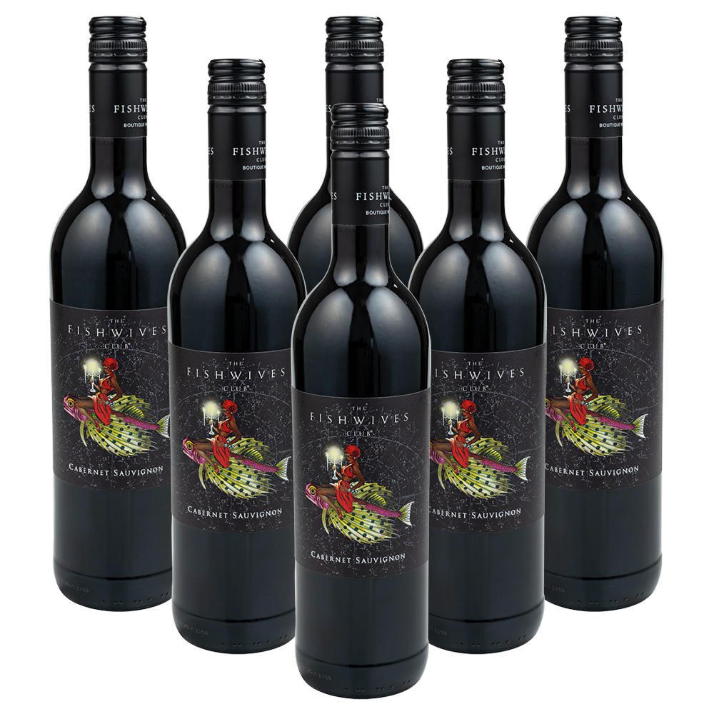 The Fishwives Club Cabernet Sauvignon 2021// 6 x 750 ml // 14 % vol.