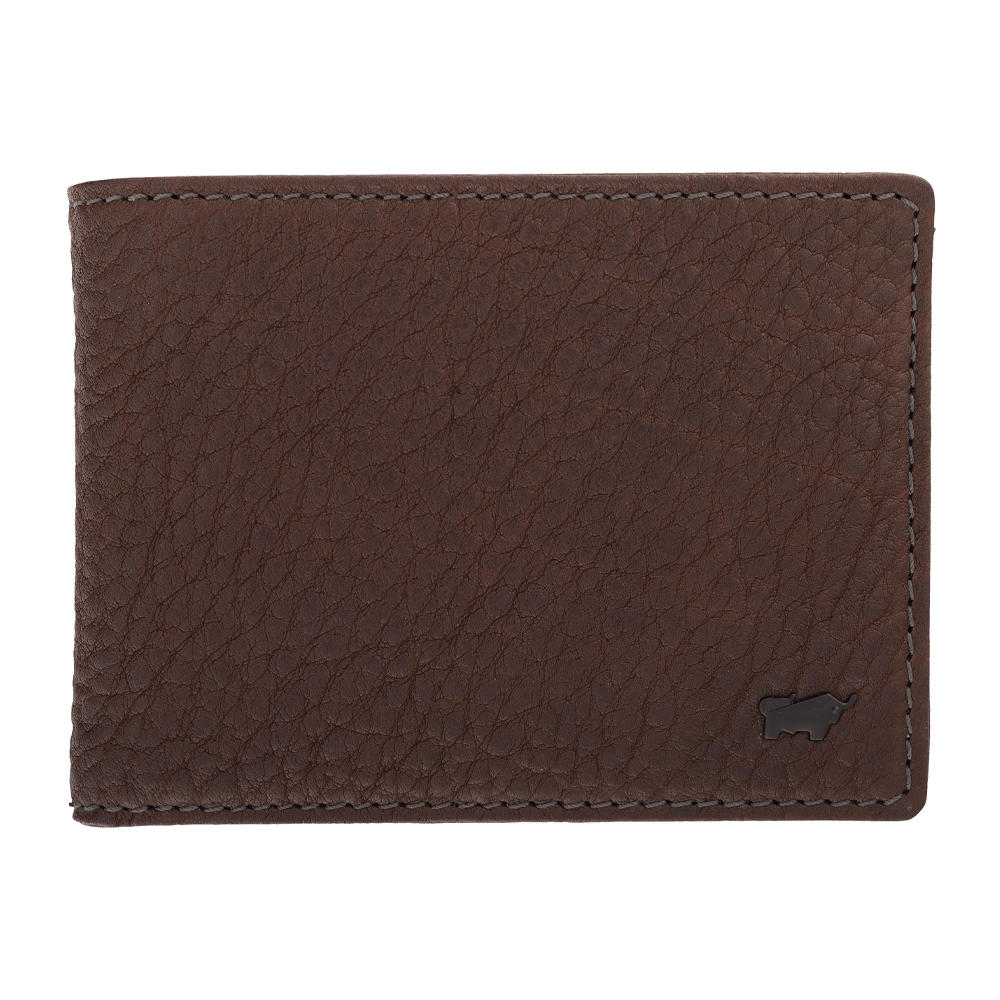 Braun Büffel YAK Geldbörse 4+3CS, dunkelbraun