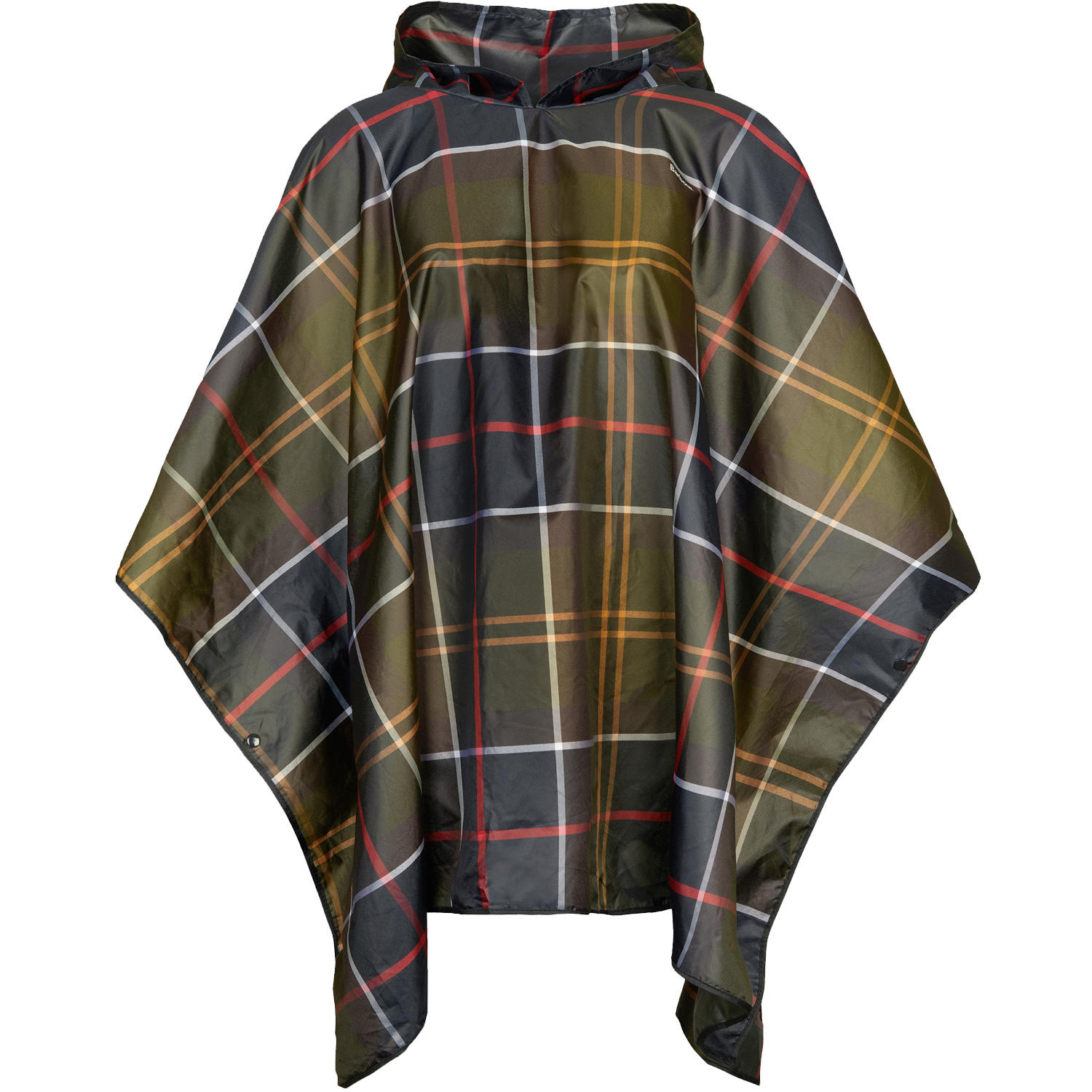 Barbour Tartan Poncho Showerproof