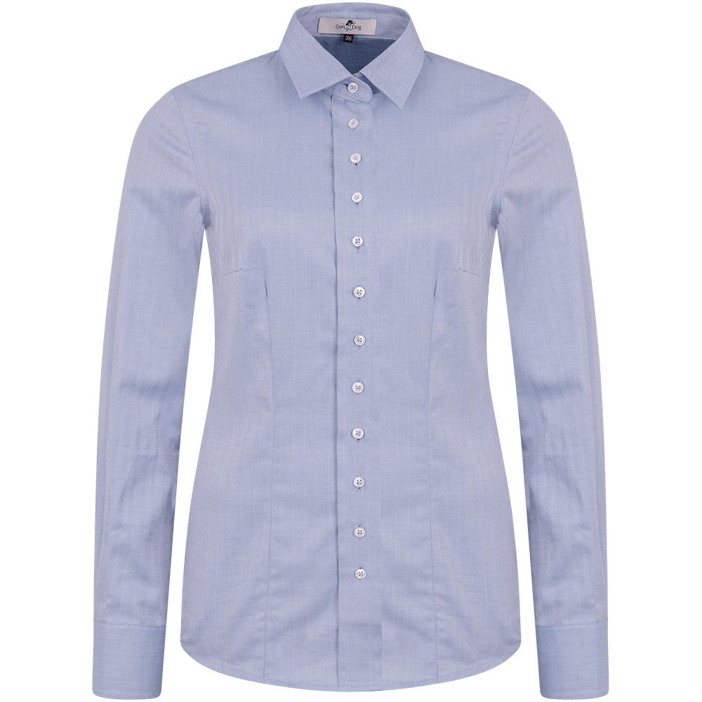 Damen-Bluse, Fischgrat