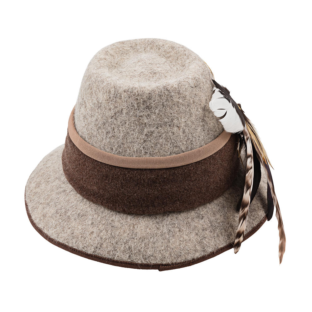 Damenhut »Lale«, mit Federschmuck