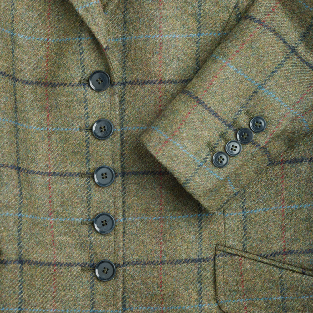 Damenblazer Tweed, kariert