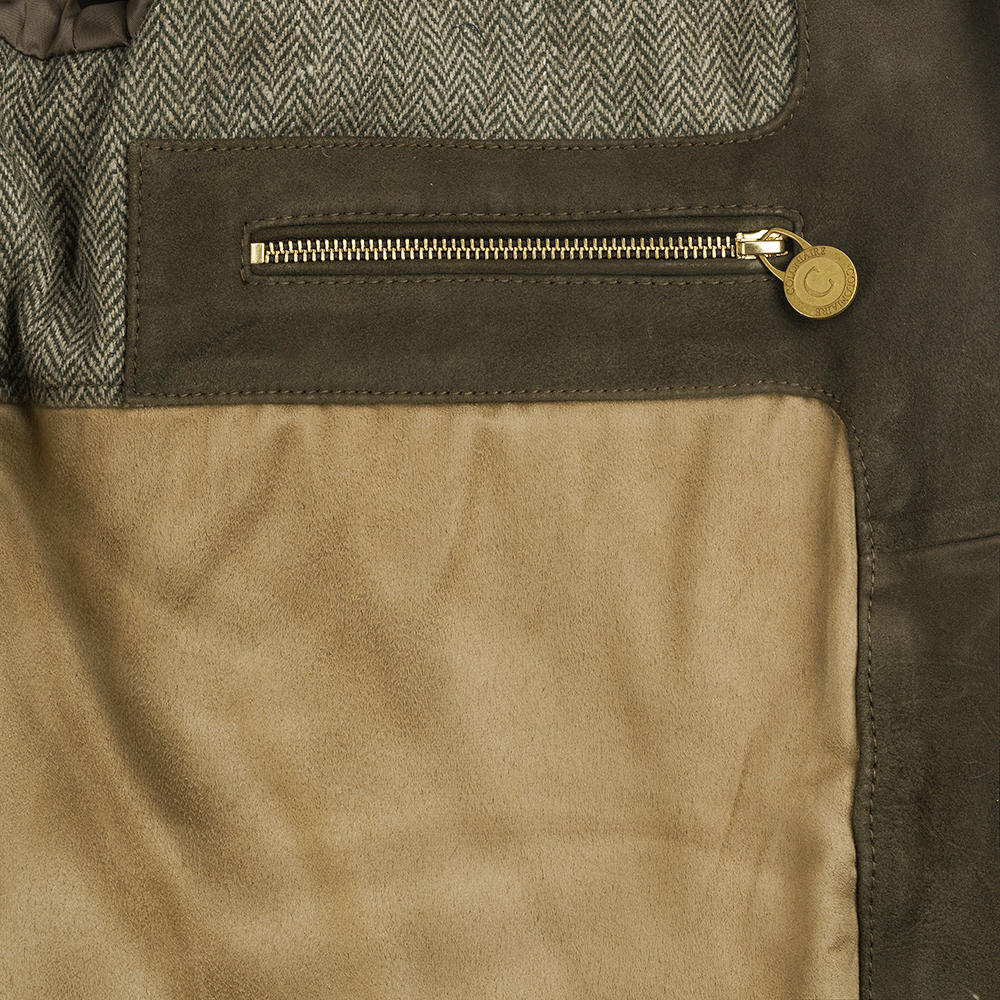Herren Leder-Duffle Coat »Marshal«