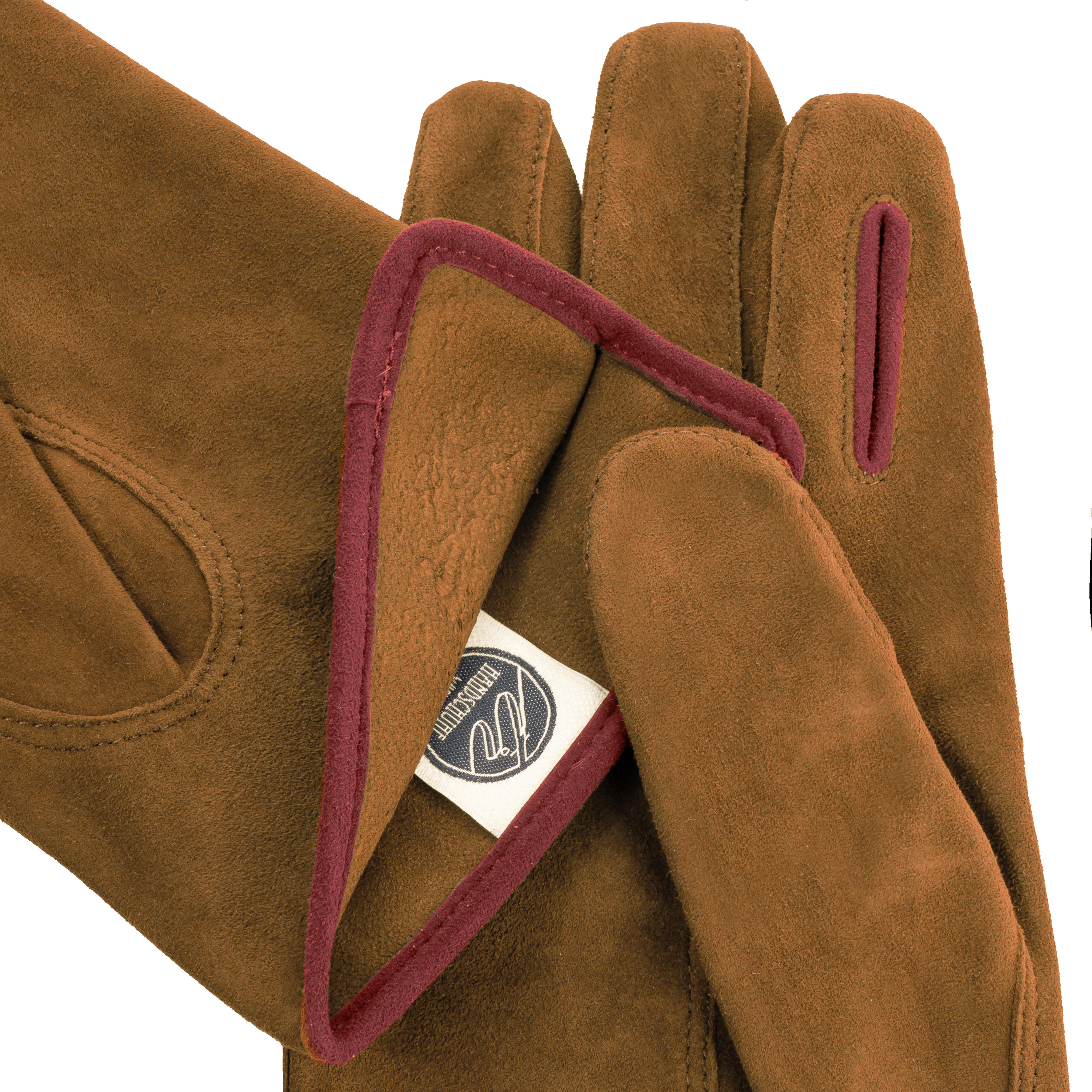 Gants de tir femme BOZEN, velours de chèvre, sans doublure