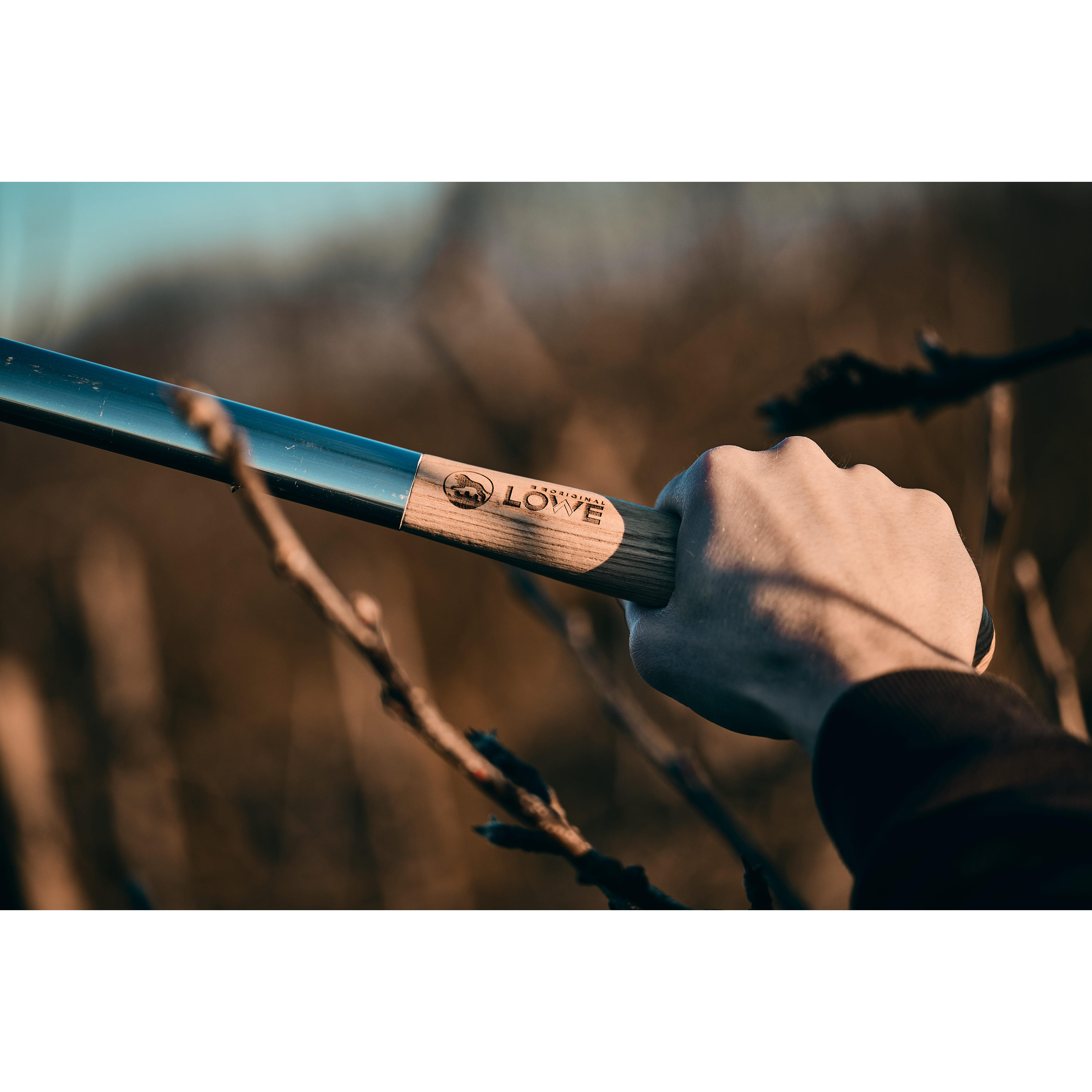 Löwe® 22 »Natural« Anvil Pruning Loppers with Curved Blade