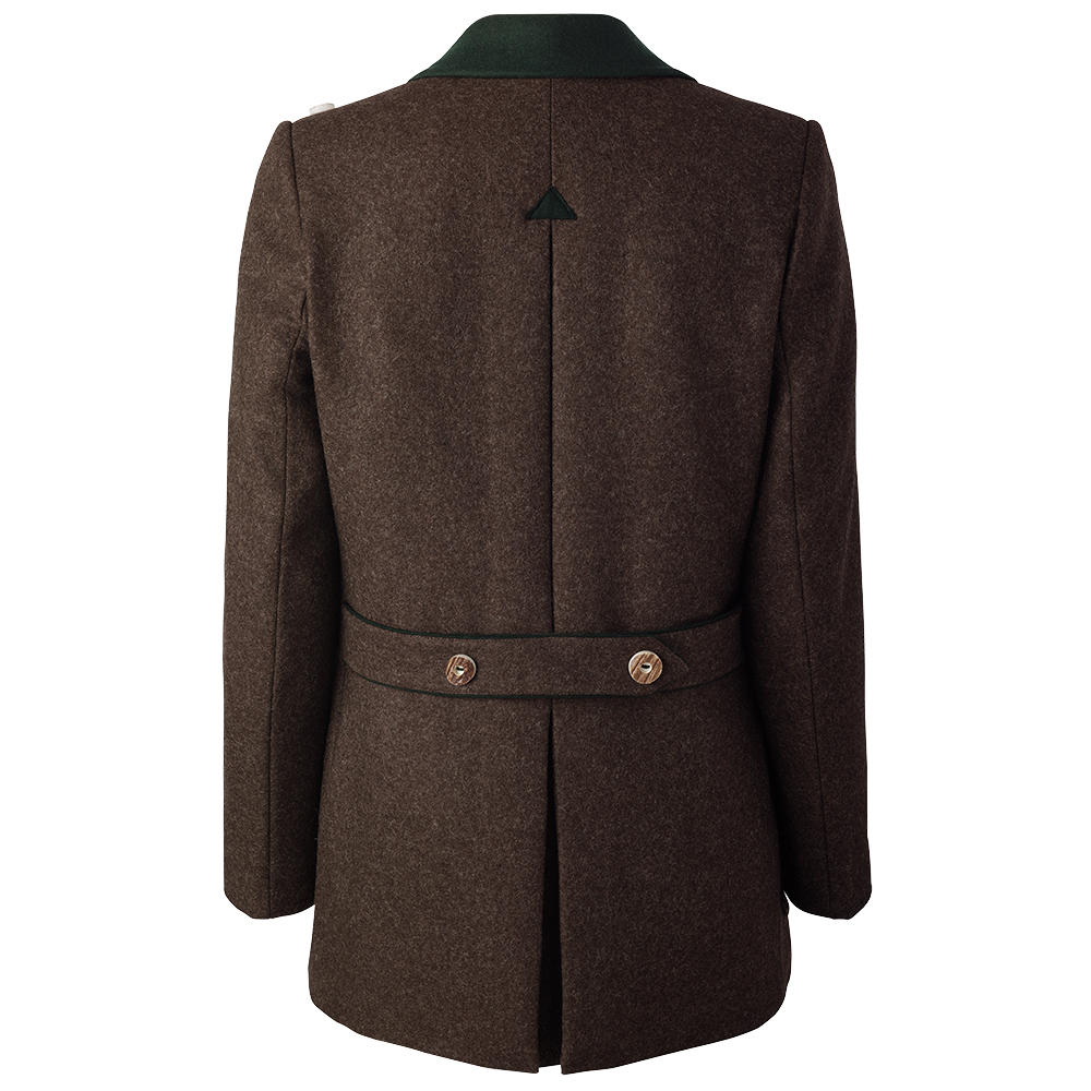 Damen Loden-Jagdjacke, dunkelbraun