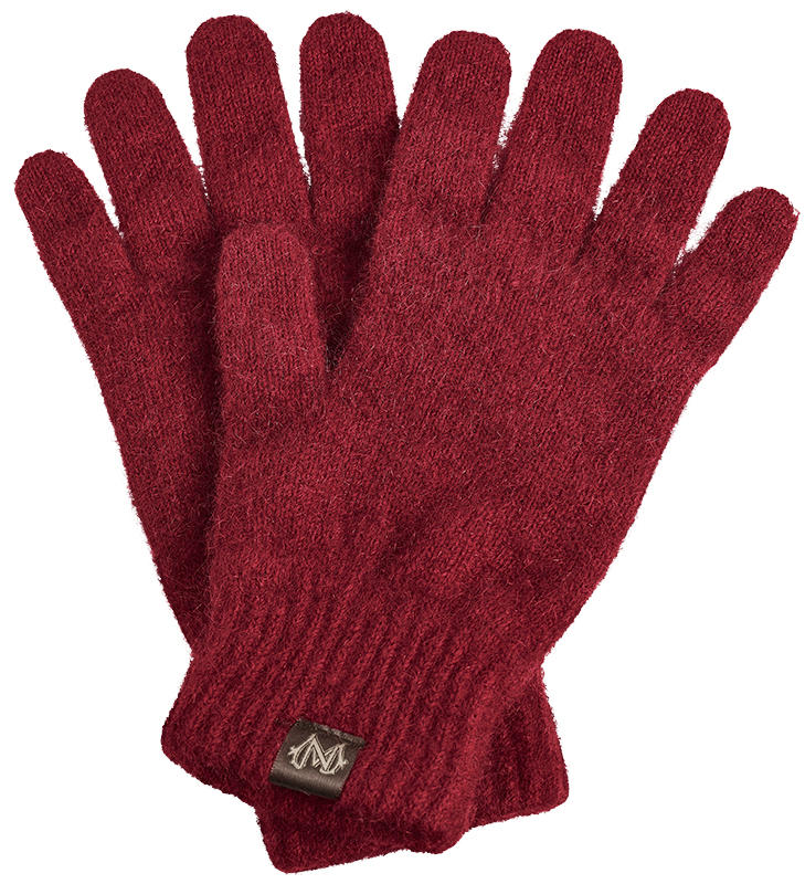 Gants en laine Mérinos/fourrure d’opossum
