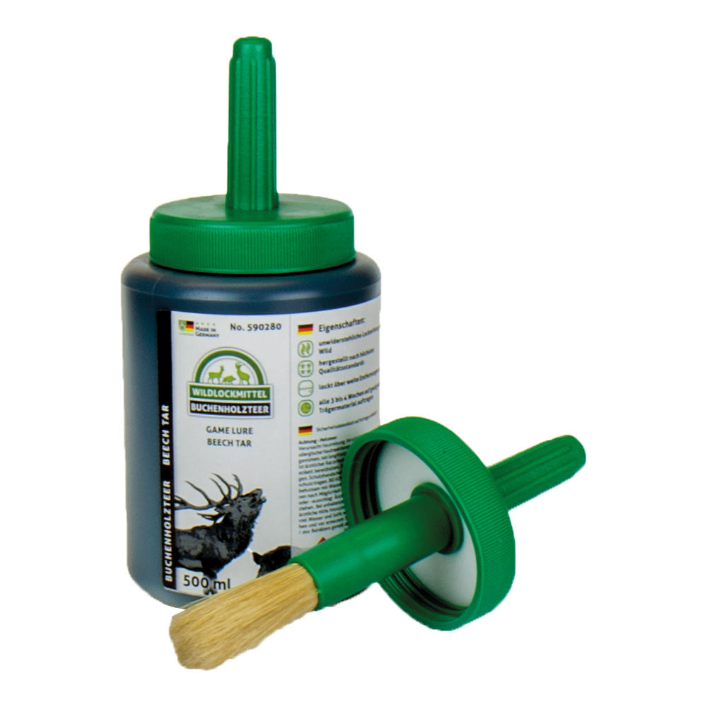Buchenholzteer, Dose mit Pinsel, 500 ml