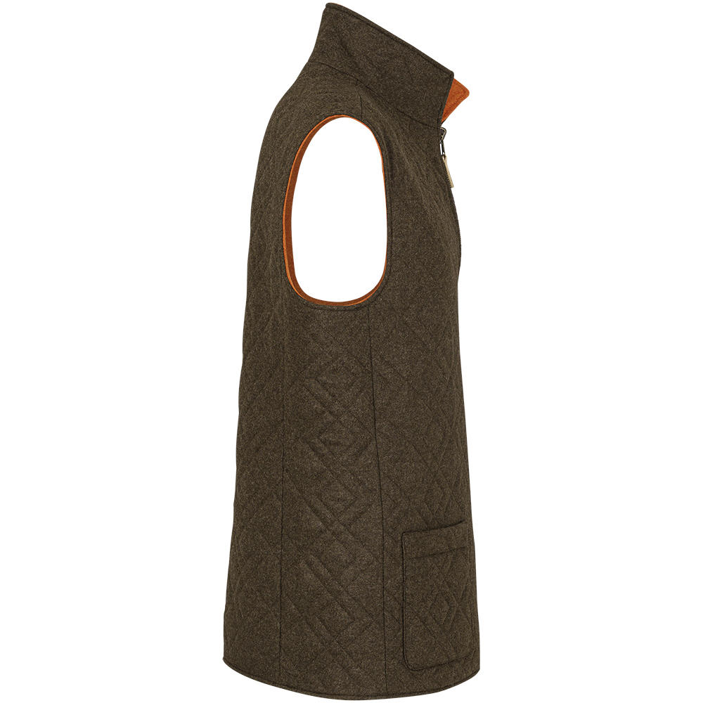 Gilet réversible en loden pour homme »Stani «