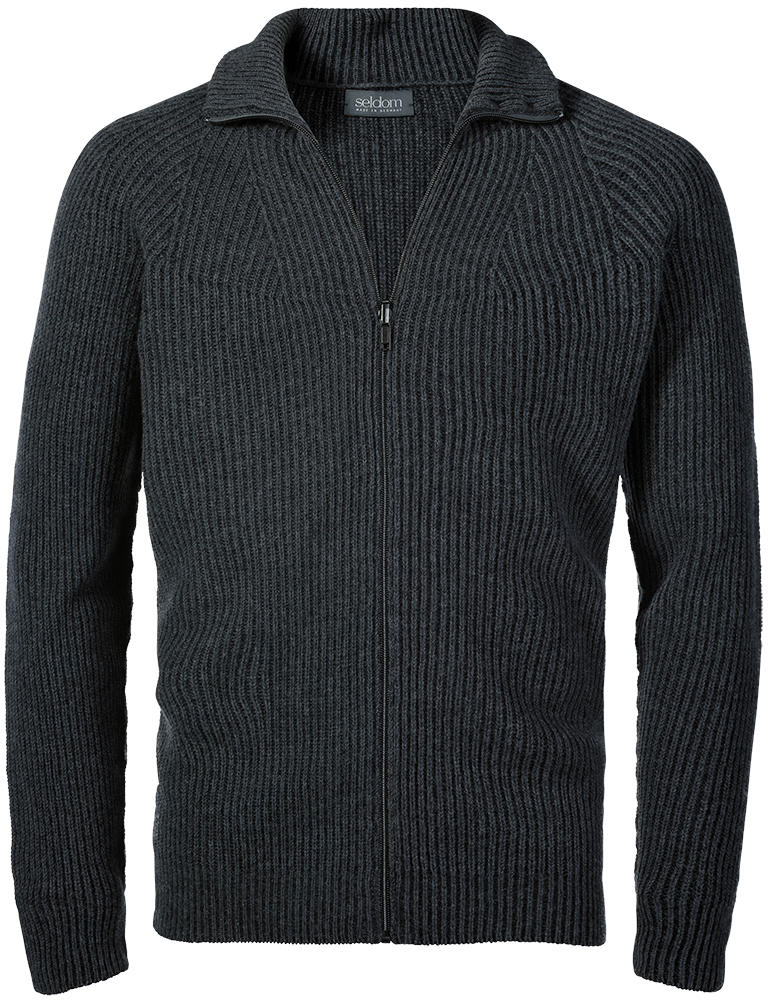 Seldom Herrenstrickjacke Perlfang