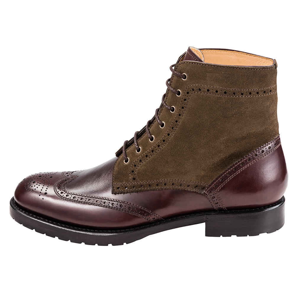 »Windsor« Men’s Brogue Derby Boots