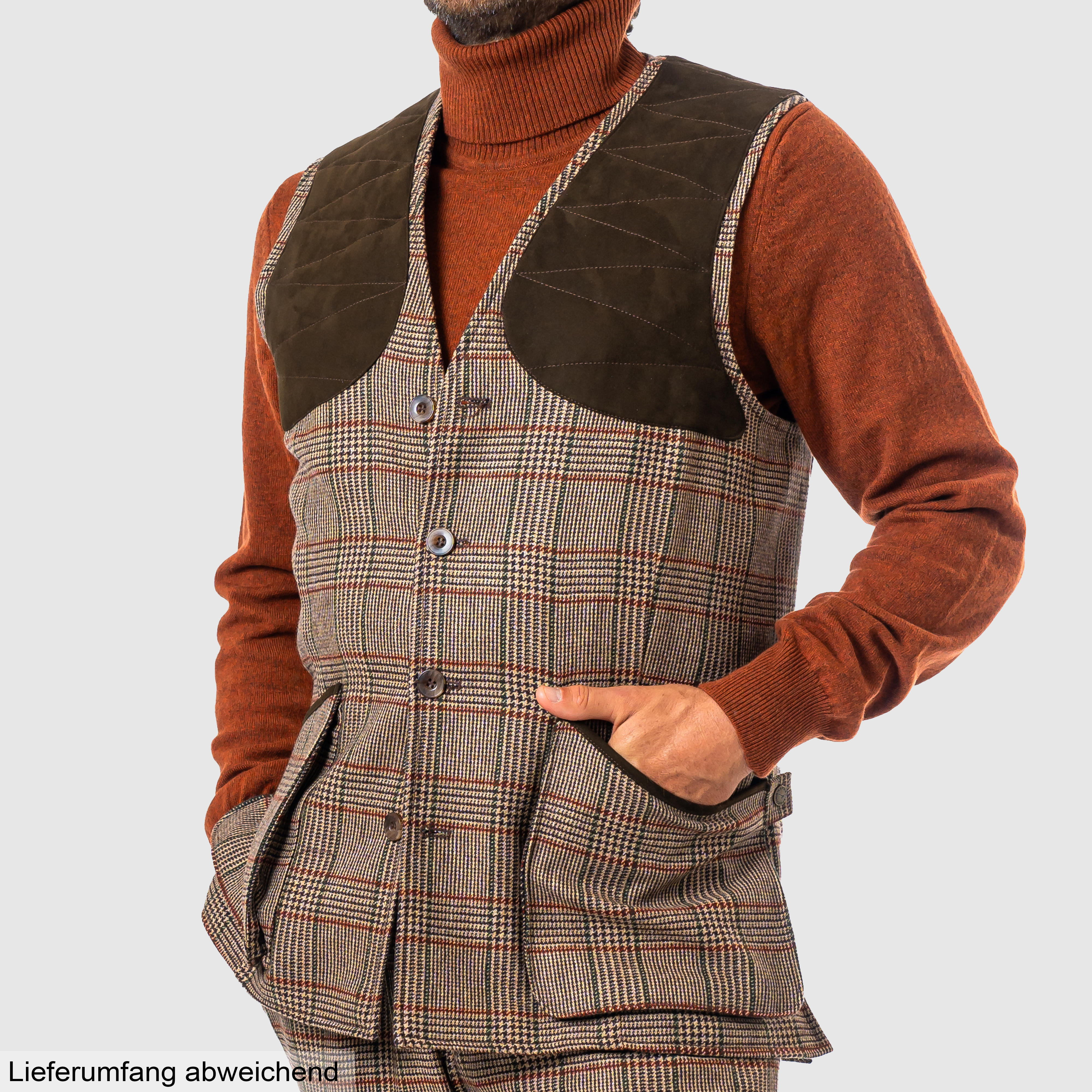 Laksen »Leith« Men’s Cavendish Tweed Shooting Vest