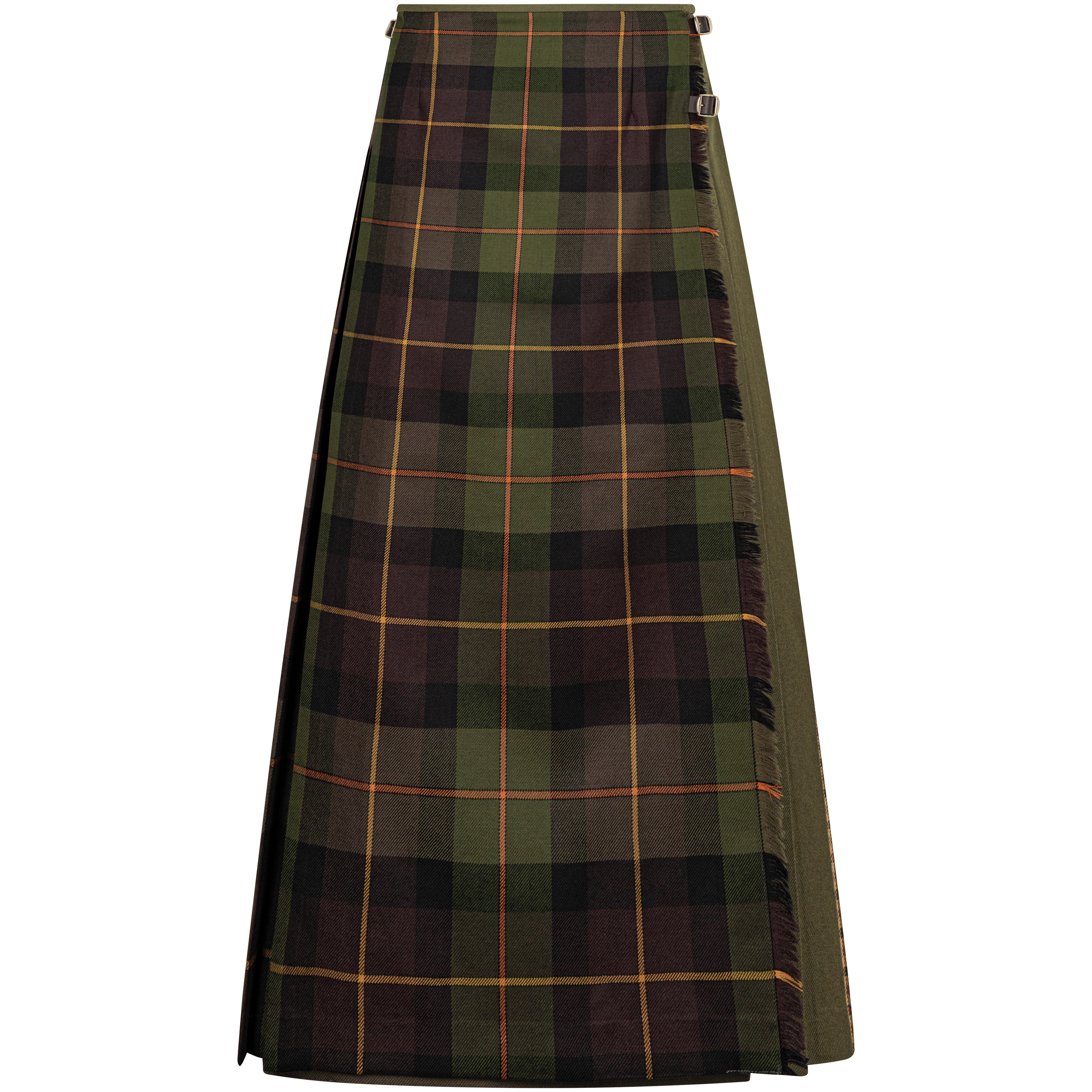 Damen Kilt-Rock »Carlow«, dunkelgrün-kariert, Größe 42
