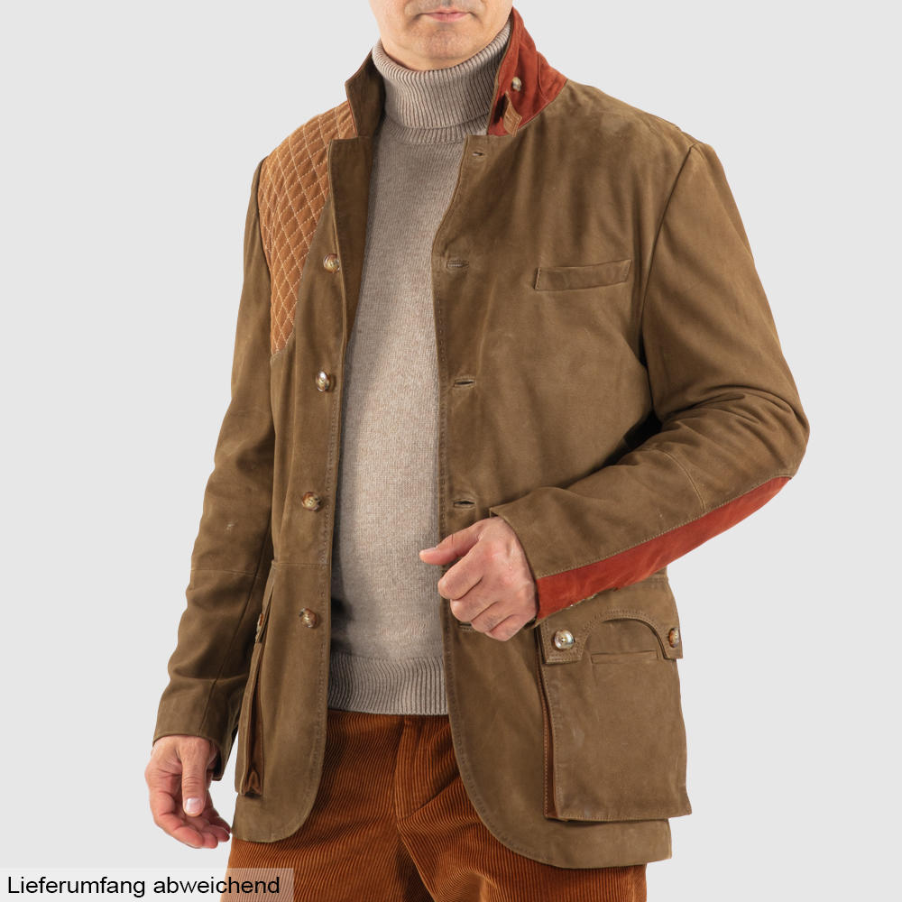 Herren Leder-Jagdblazer »Norfolk«