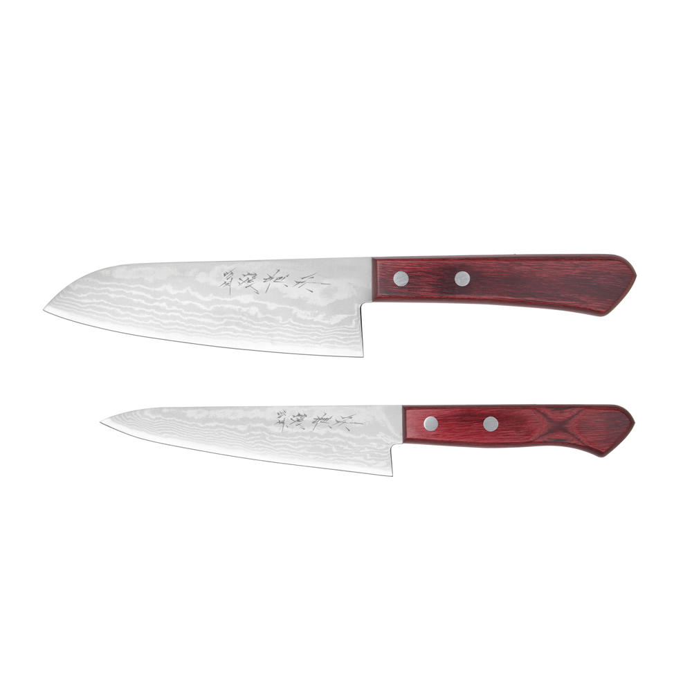 Shigeki Hocho, Satz, 2-teilig, Santoku und Gyuto