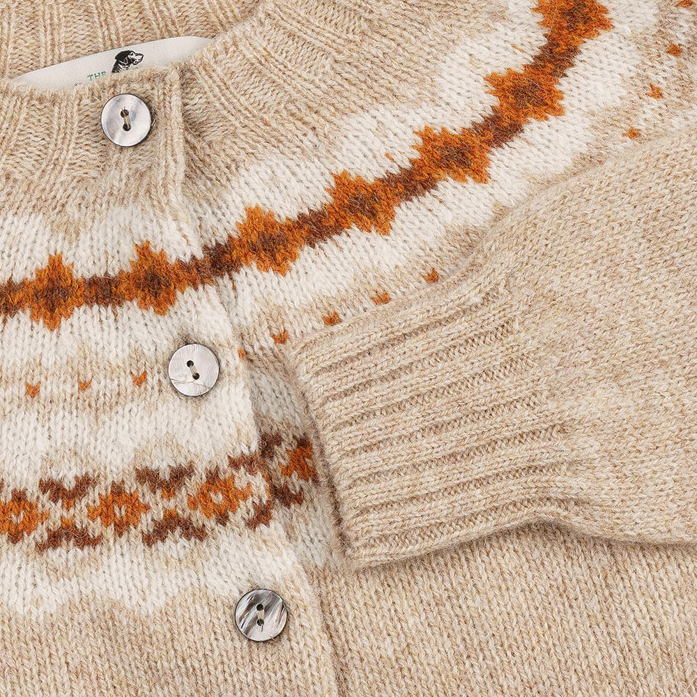 Damencardigan Shetland