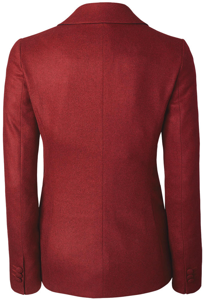 Damenblazer Feinloden, bordeauxrot