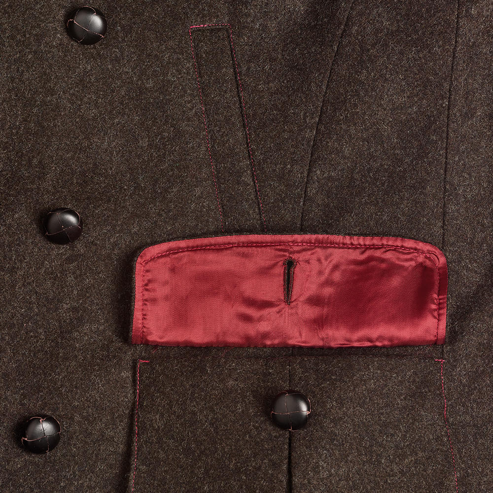 Herren-Lodenjacke, dunkelbraun