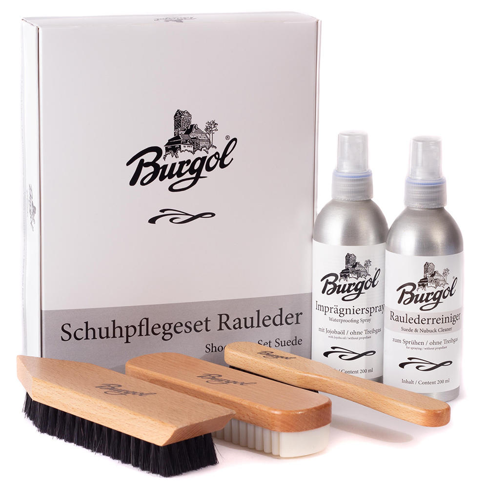 Burgol Schuhpflegeset Rauleder