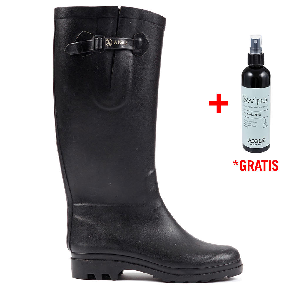 Aigle Damen-Gummistiefel AIGLENTINE F2NL, schwarz