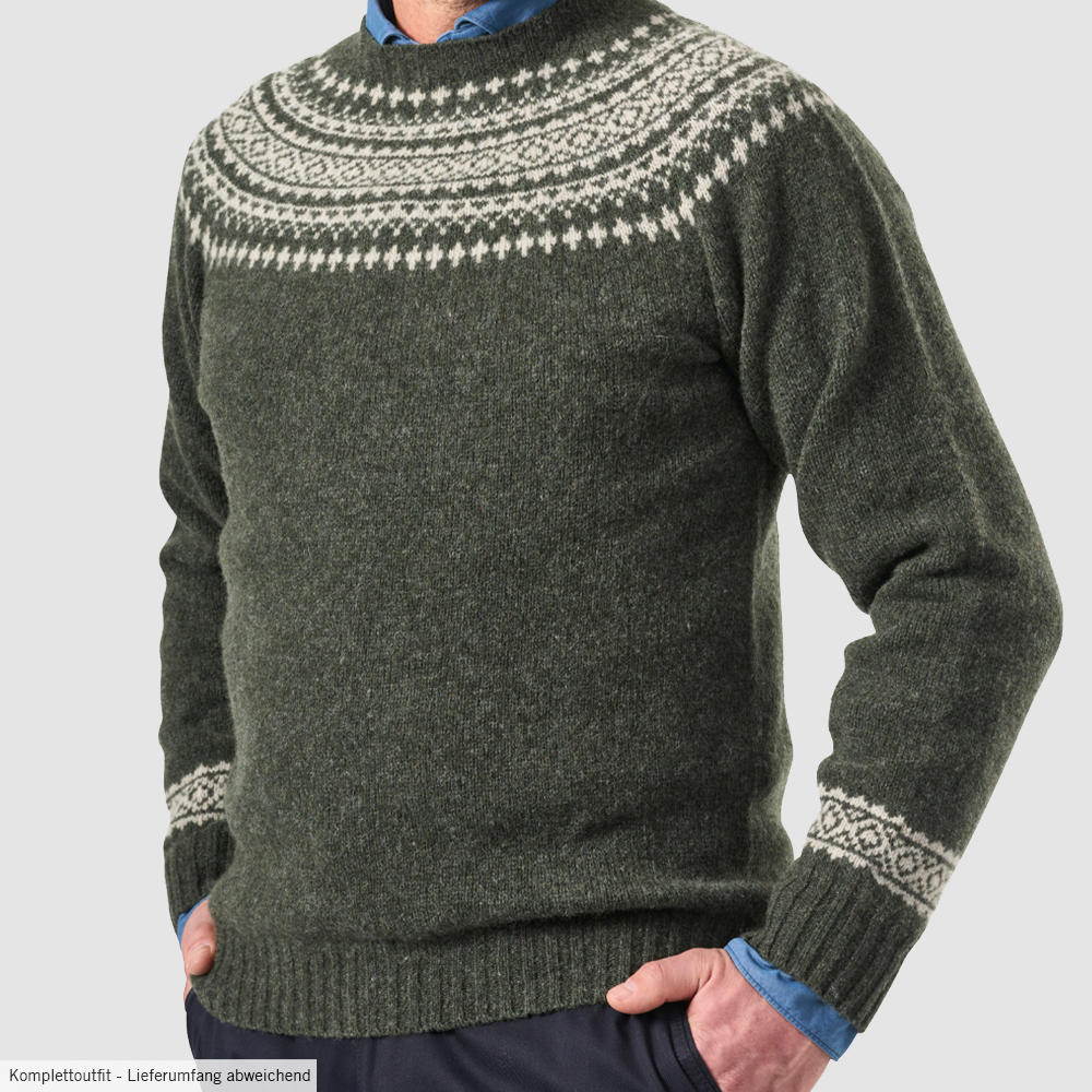 Herren Shetland Pullover