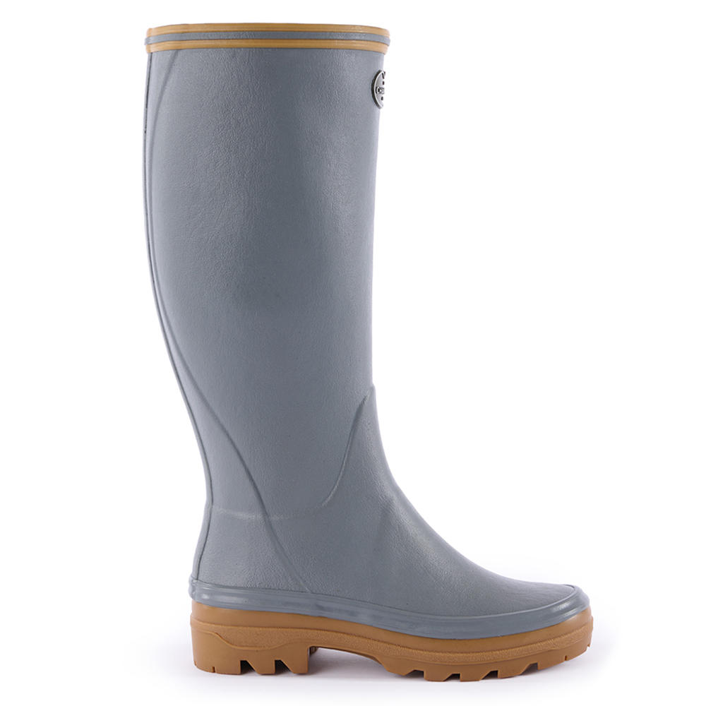 Le Chameau Damen-Gummistiefel Giverny gris 39 825888/39