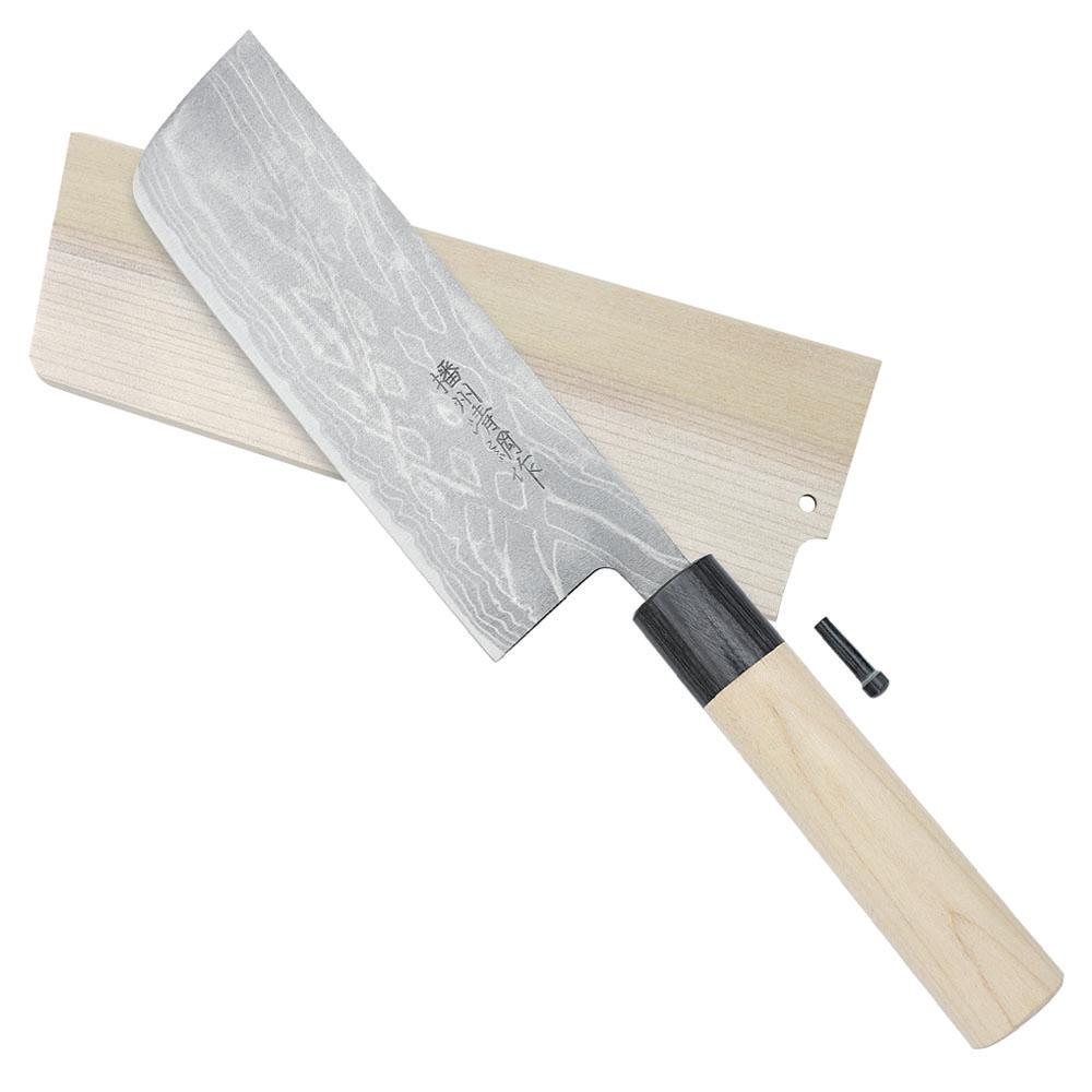 Hayashi Hocho, with Wooden Sheath, Nakiri - Usuba (Vegetable Knife)