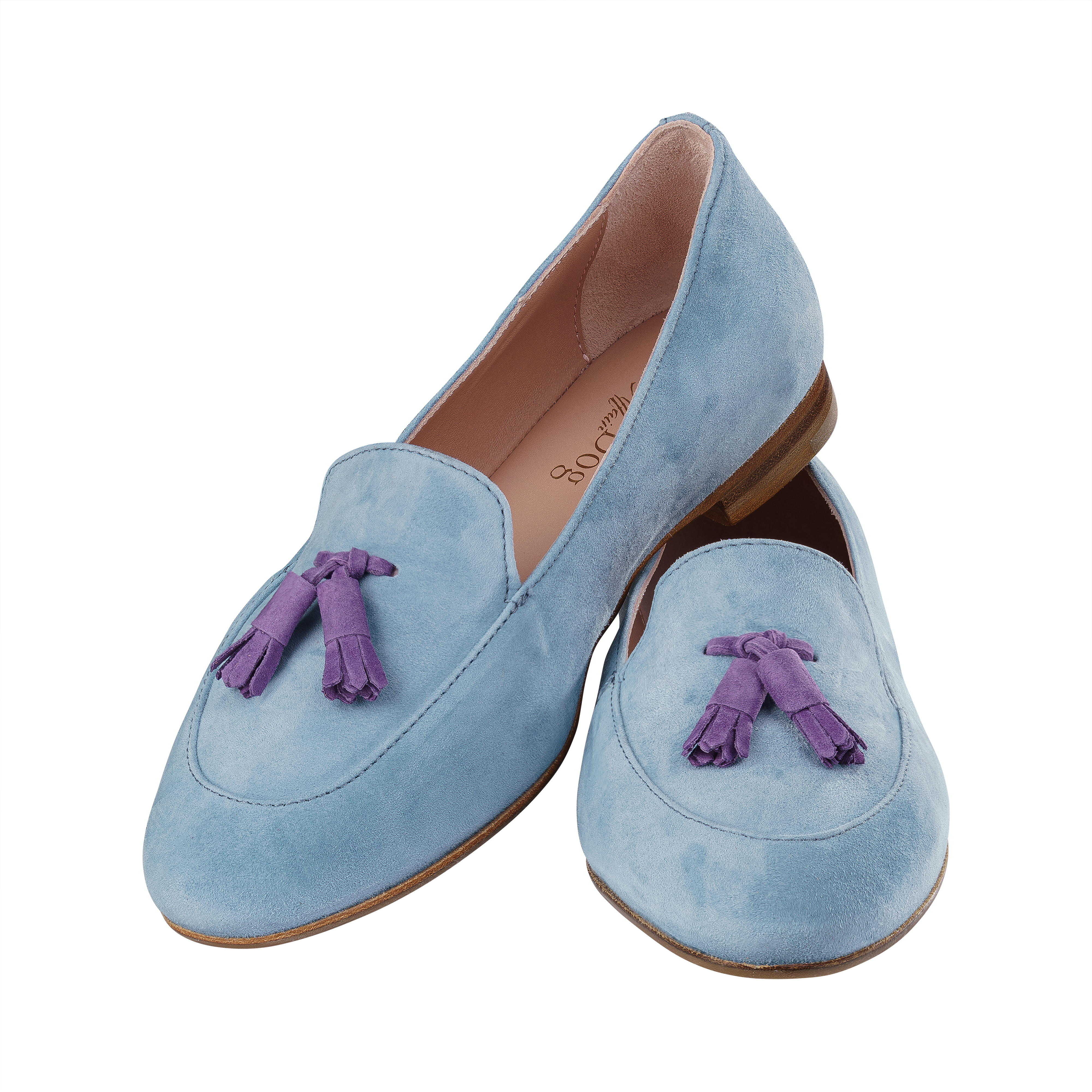 hellblau/violett
