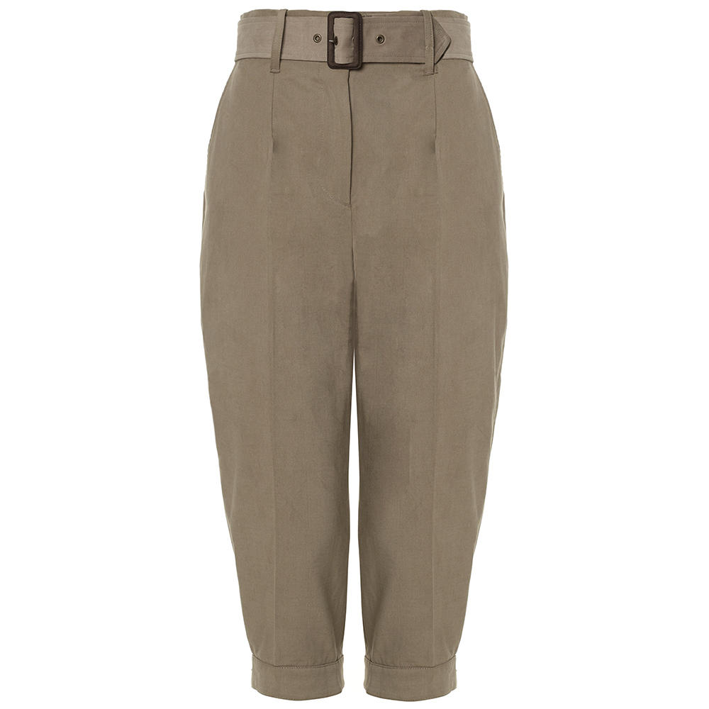 Purdey High Waist Damen Kniebundhose, desert