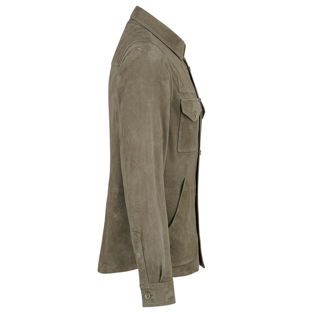 Herren Leder-Overshirt »Chemise«