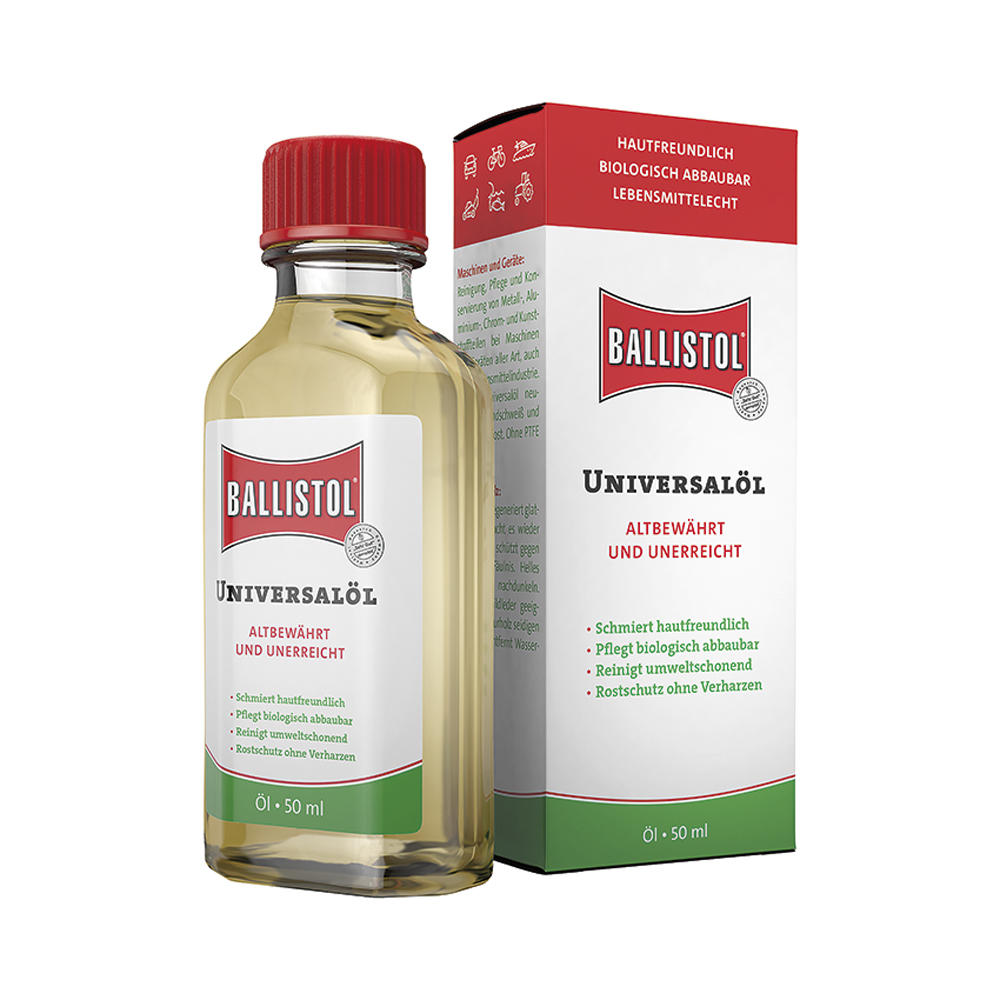 Ballistol® Universalöl, Glasflasche, 50 ml