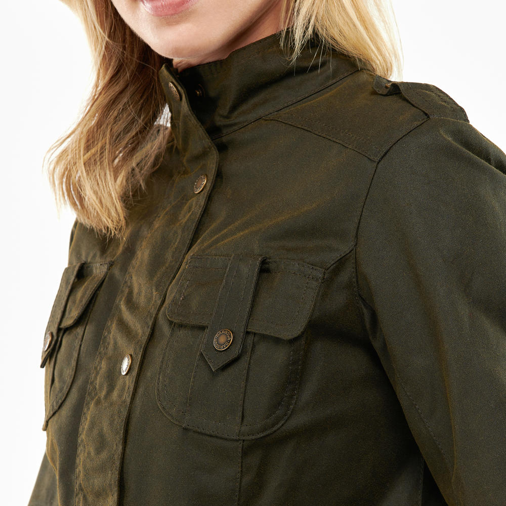 Barbour Damen-Wachsjacke »Winter Defence«