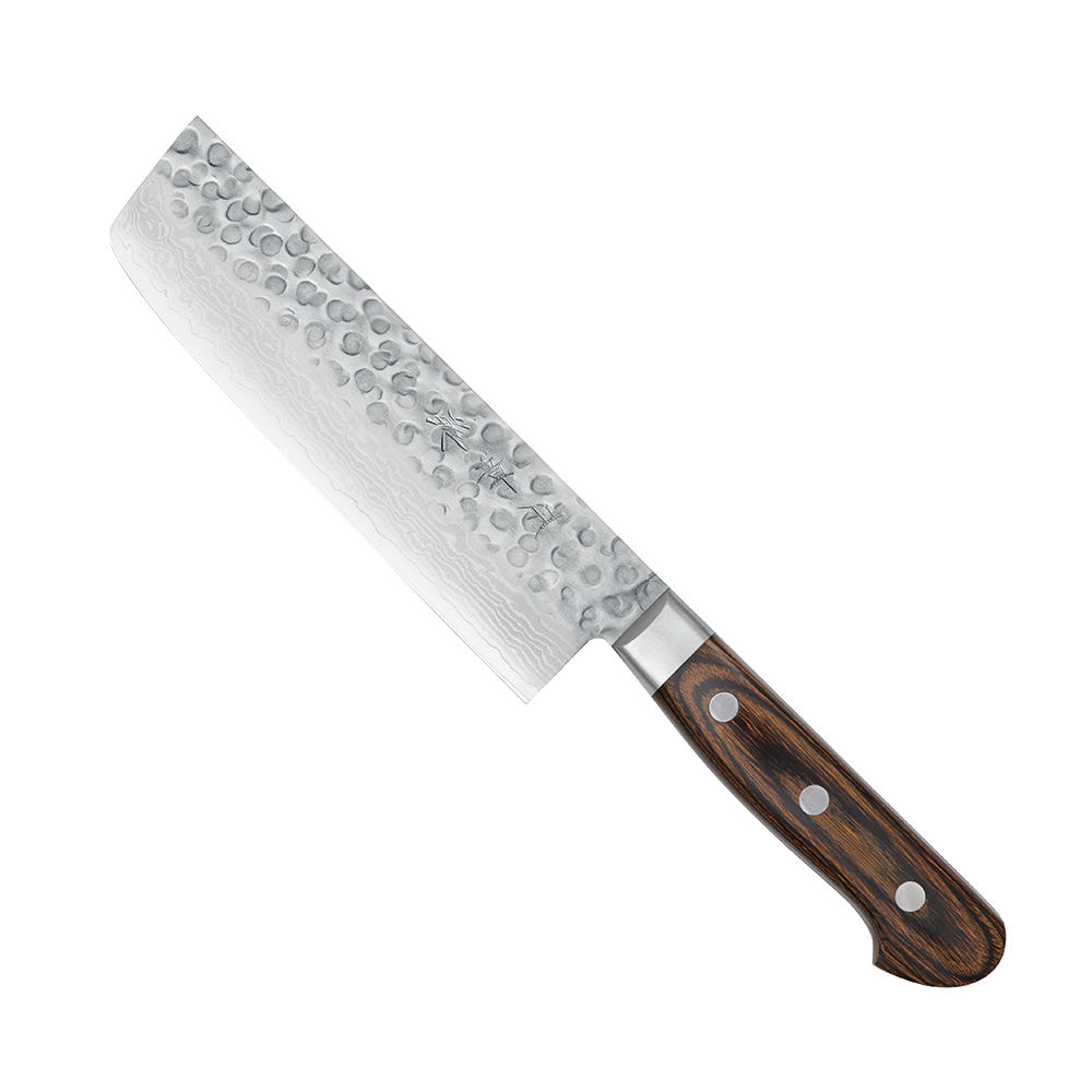 Sakai Hocho, manche marron, Nakiri - Usuba (couteau à légumes)