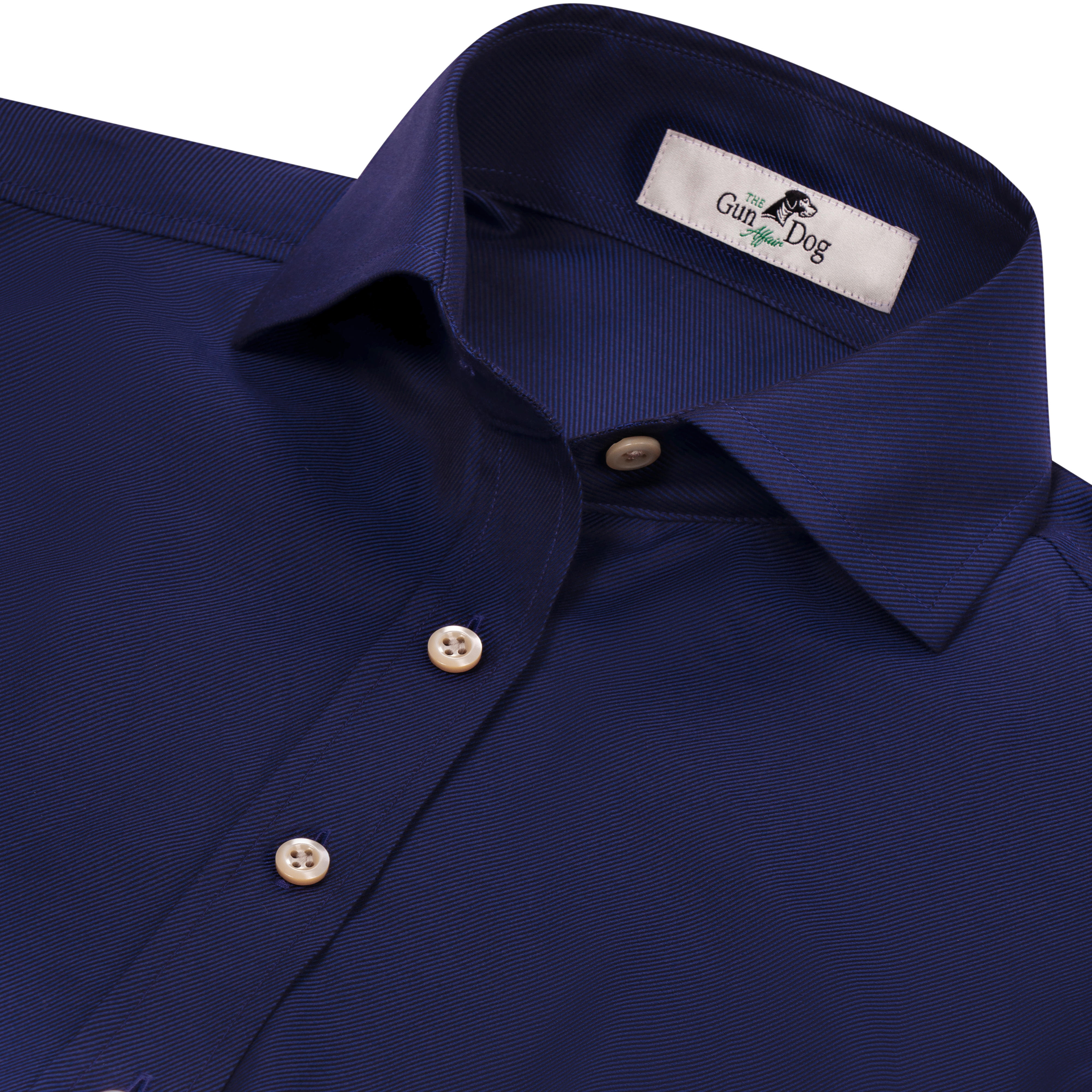 Damenbluse »Amber«, Twill, nachtblau