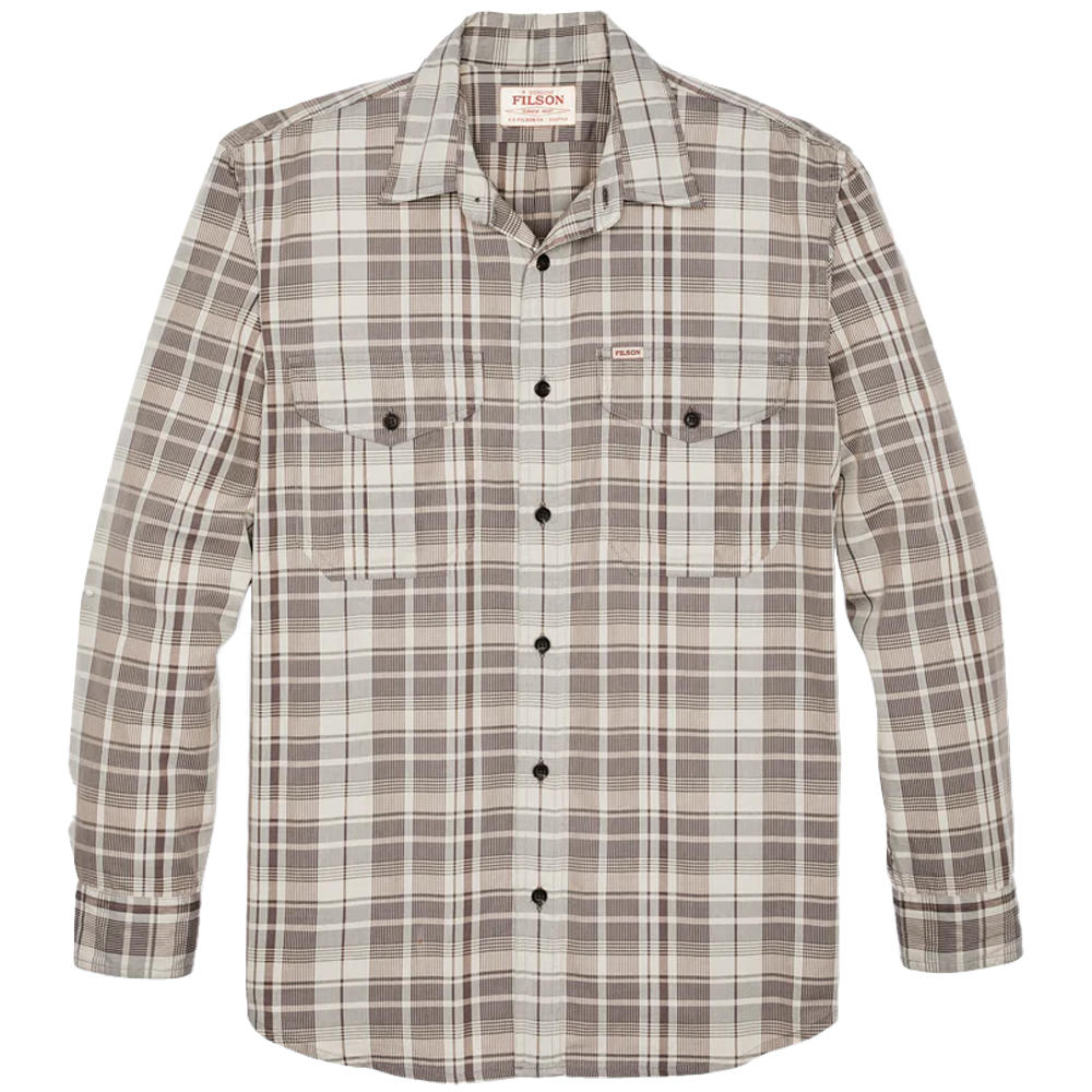 Filson Washed Feather Cloth Hemd
